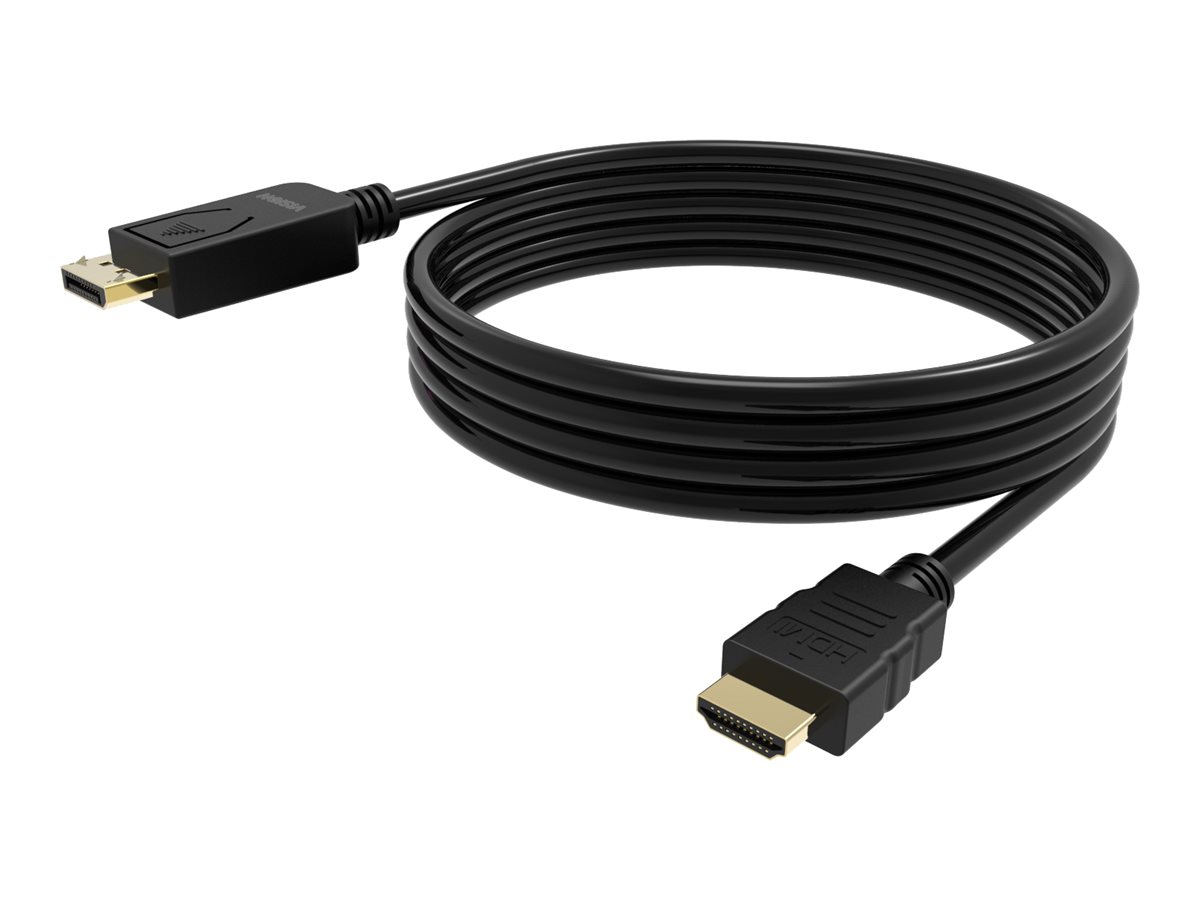 VISION TC 2MDPHDMI8K/BL 2 m DisplayPort zu HDMI Adapterkabel Schwarz
