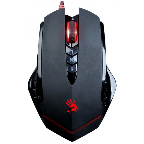 A4tech Bloody VM Series V8M Gaming-Maus optisch USB 8 Tasten 3200 DPI Schwarz, Rot