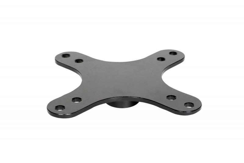 Gamber-Johnson MAX3 Device Plate 75 x 75 mm 100 x 100 mm Schwarz