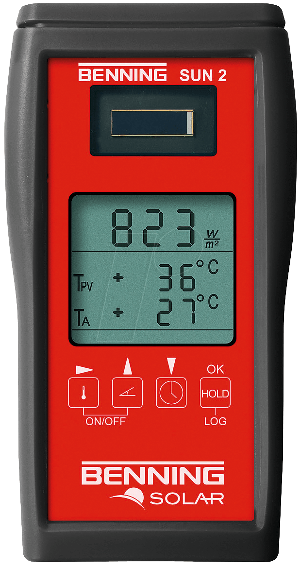 Benning Einstrahlungs-, Temperaturmessgerät (BENNING SUN 2)