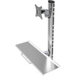 Wandhalterung für 1 Monitor 38,10cm (15")-27" mit Tastaturablage und Monitorarm Hersteller: Techly (ICA-PLW-01)