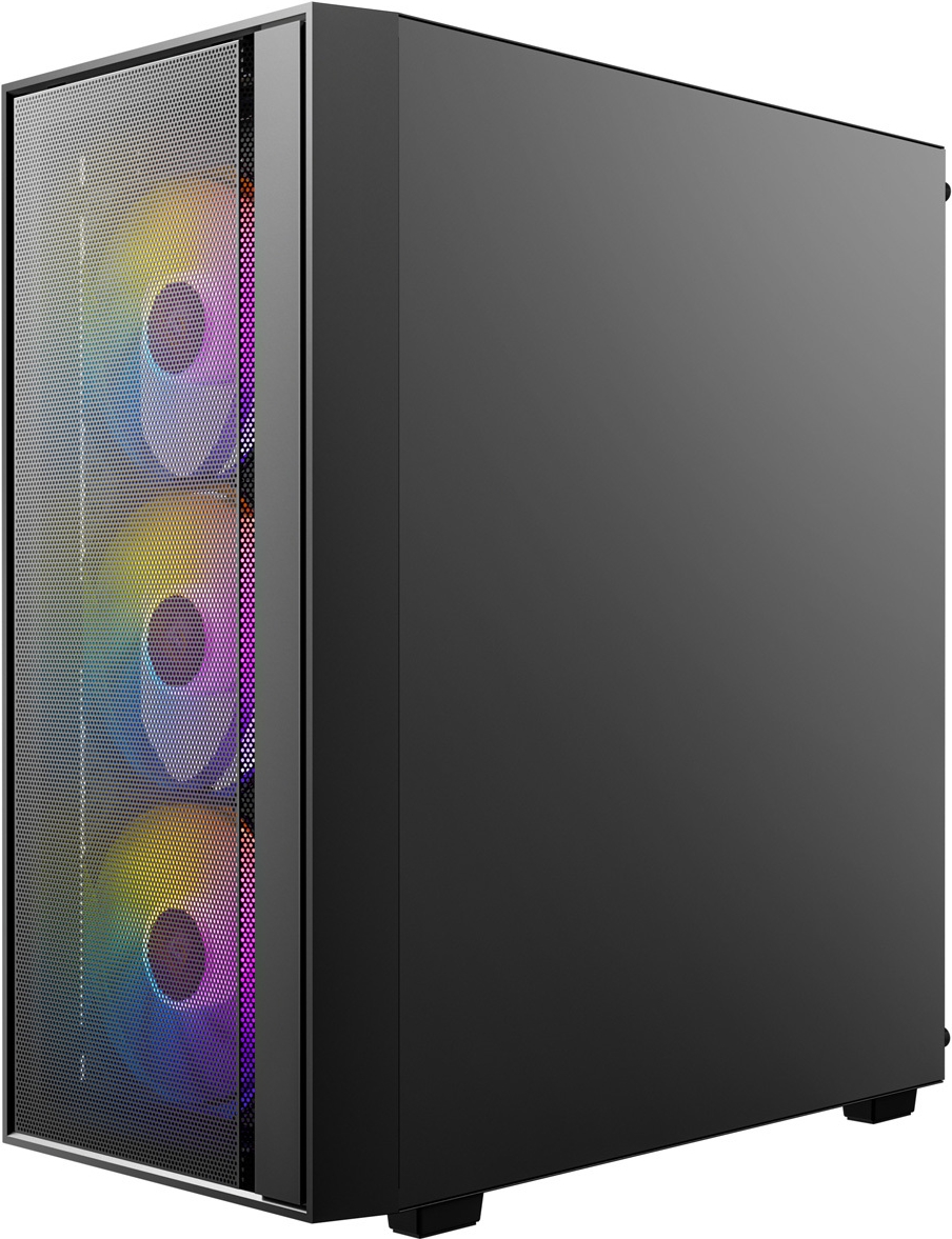 Antec AX65 ARGB Mid Tower Gaming Bl - Midi/Minitower (0-761345-10206-3)