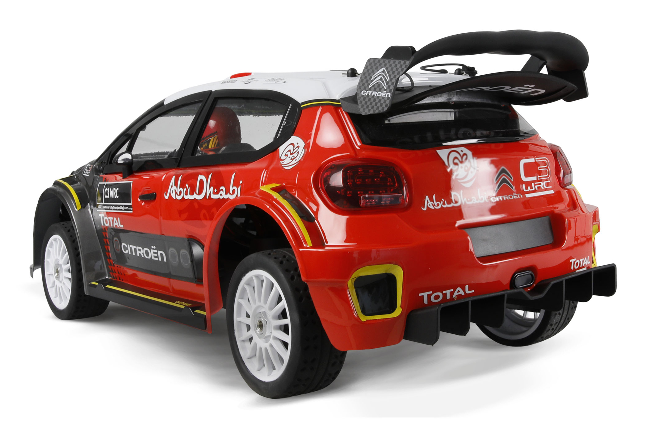 Amewi HyperGo C3 WRC 1:7 RC Rallye Auto Schwarz/Rot
