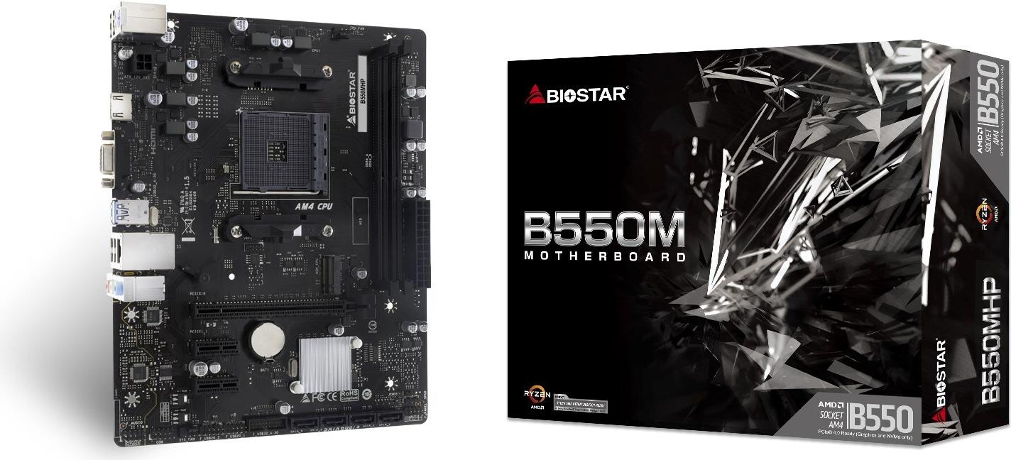 Biostar B550MHP (B550,AM4,mATX,DDR4) (B550MHP)