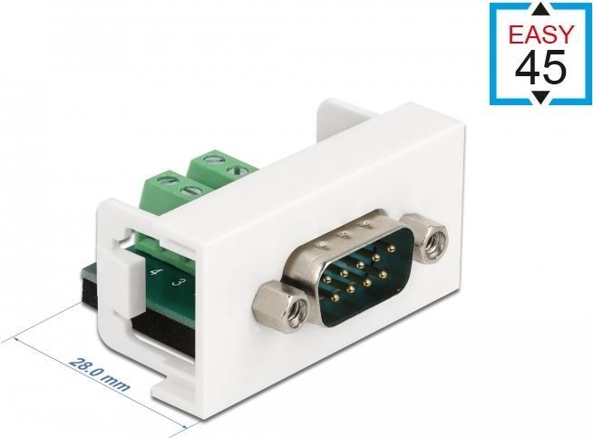 Delock Easy 45 Einrastmodul (81351)