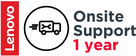 Lenovo 1Y POST WARRANTY ONSITE 1 Year Onsite Support (Add-On) (5WS0V07810)