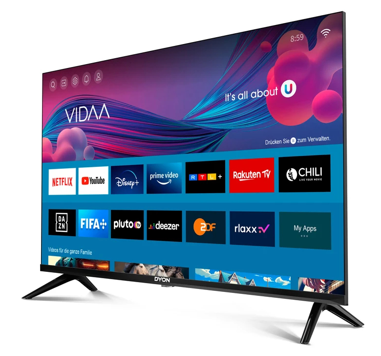 DYON Smart 43 VX 43" Full HD Smart TV Schwarz