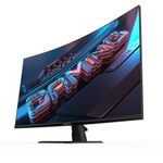 GIGABYTE GS32QC 80,01cm 31,5Zoll 1500R EDGE VA 2560x1440 QHD 170Hz/OC 170Hz 300cd/m2 HDMI 2.0 x2 Display port 1.2 x1 [Energieklasse F] (GS32QC)