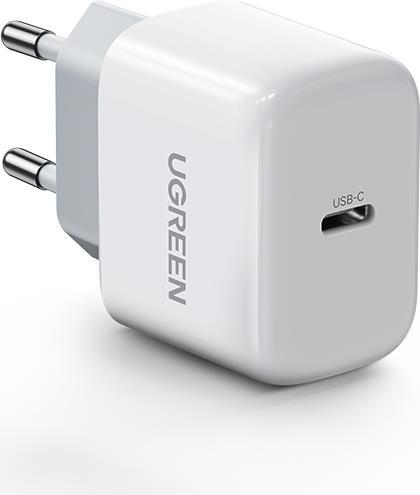 UGREEN Mini USB-C 20W PD Wall Charger EU White (10220)