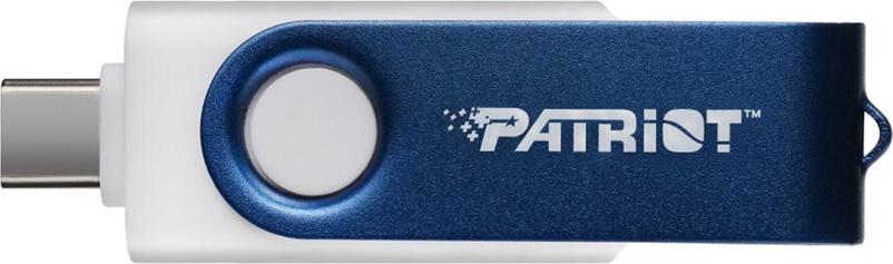 Patriot Memory 64GB Xporter X550 USB-Stick Dual USB A+C (PS64GX550AAD) Weiß, Blau (PS64GX550AAD)