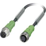 Phoenix Contact Sensor-/Aktor-Kabel Pole: 4 SAC-4P-M12MS/ 3,0-PUR/M12FS Inhalt: 1 St. (1668386)