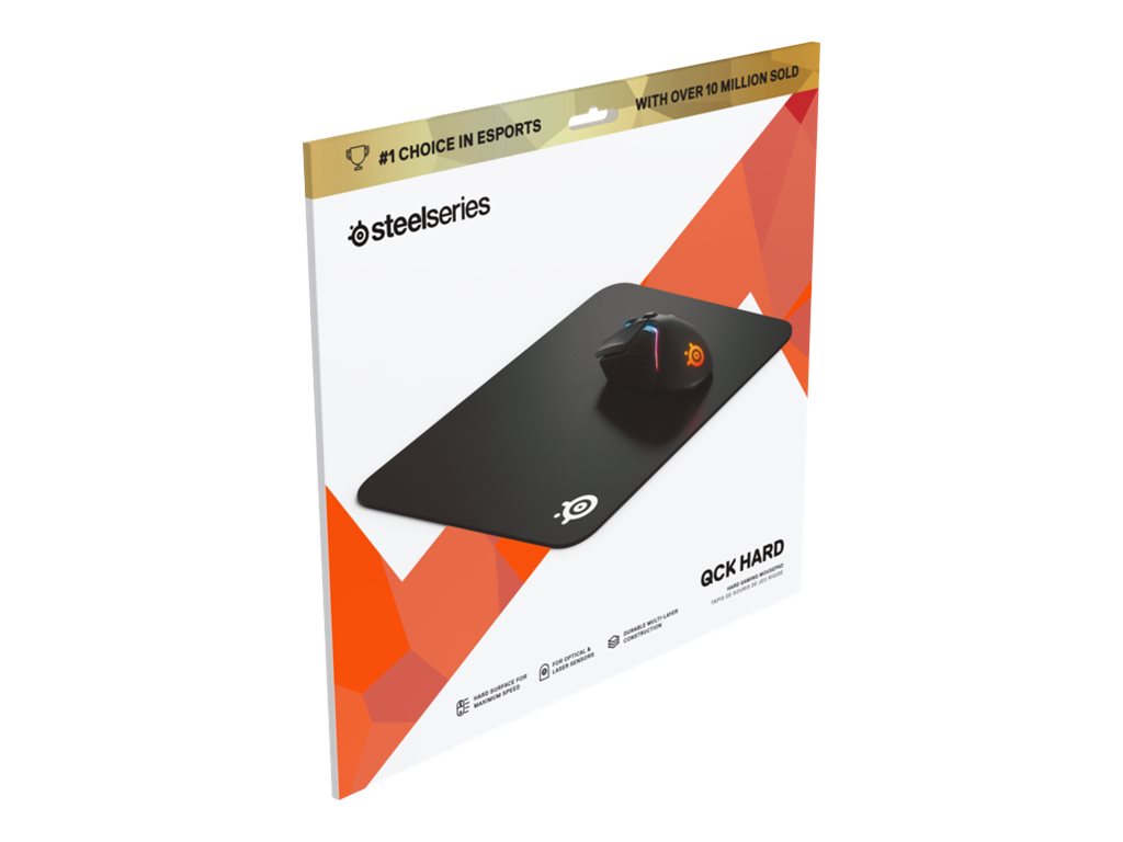 SteelSeries QcK Hard Gaming Mauspad Medium Schwarz