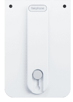 Fairphone 6 Rückabdeckung mit Finger Loop Wolkenweiß