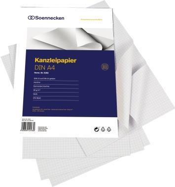 Kanzleipapier kariert A3/A4 5282 250 Blatt/Pack. (5282)