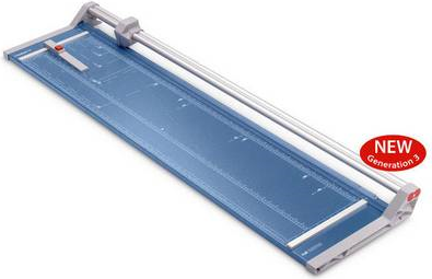 Dahle Schneidemaschine 558 1300mm autom. Pressung, Roll & Schnitt Rollenschneider A0 Schnittleistung A4 80 g/m²: 7 Blatt (72-00558-15004)