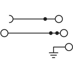 Phoenix Contact UTI 6-PE/L/NT 3076039 Installationsschutzleiterklemme 0.20 mm² 10 mm² Grau 1 St. (3076039)