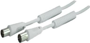 shiverpeaks 2.0m IEC 169-2 - IEC 169-2 Koaxialkabel 2 m Weiß (BS80203-128)