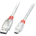 Lindy USB-Kabel USB (M) bis Mini-USB, Typ B (M) (41783)