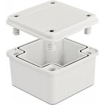 Delock Aufputzbox Grau (60396)