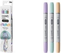 COPIC Ciao Pastel Palette Layoutmarker-Set farbsortiert 1,0 + 6,0 mm, 1 Set (220750301)