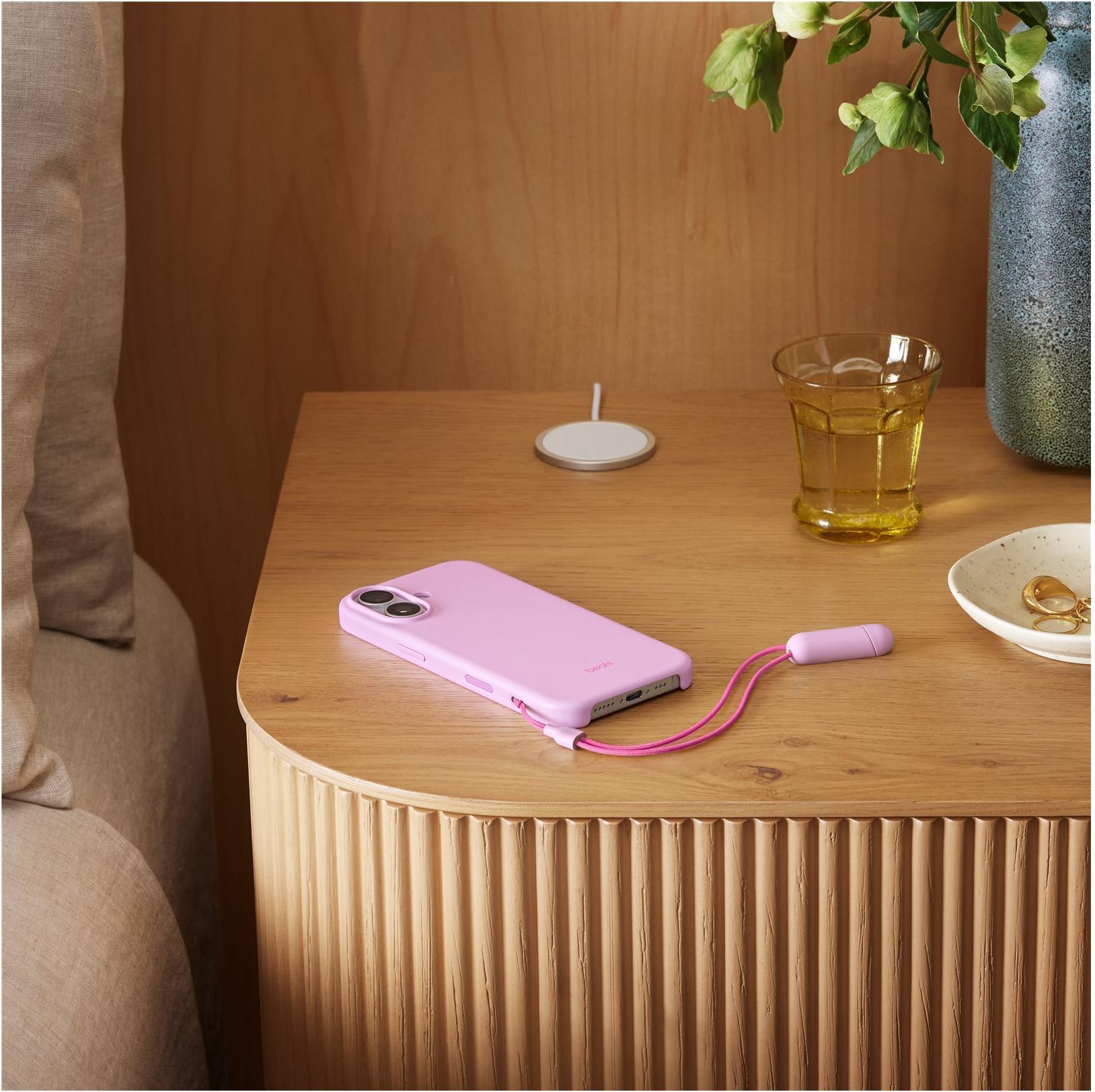 Apple Beats iPhone 17 Kickstand Case with MagSafe and Camera Control - Pebble Pink (MGY64LL/A)