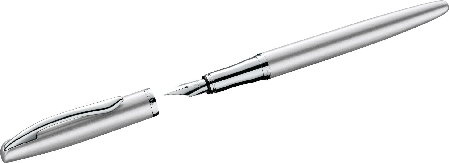 Pelikan Jazz Noble Elegance P36 Füllfederhalter Kartuschenfüllsystem Silber 1 Stück(e) (821858)