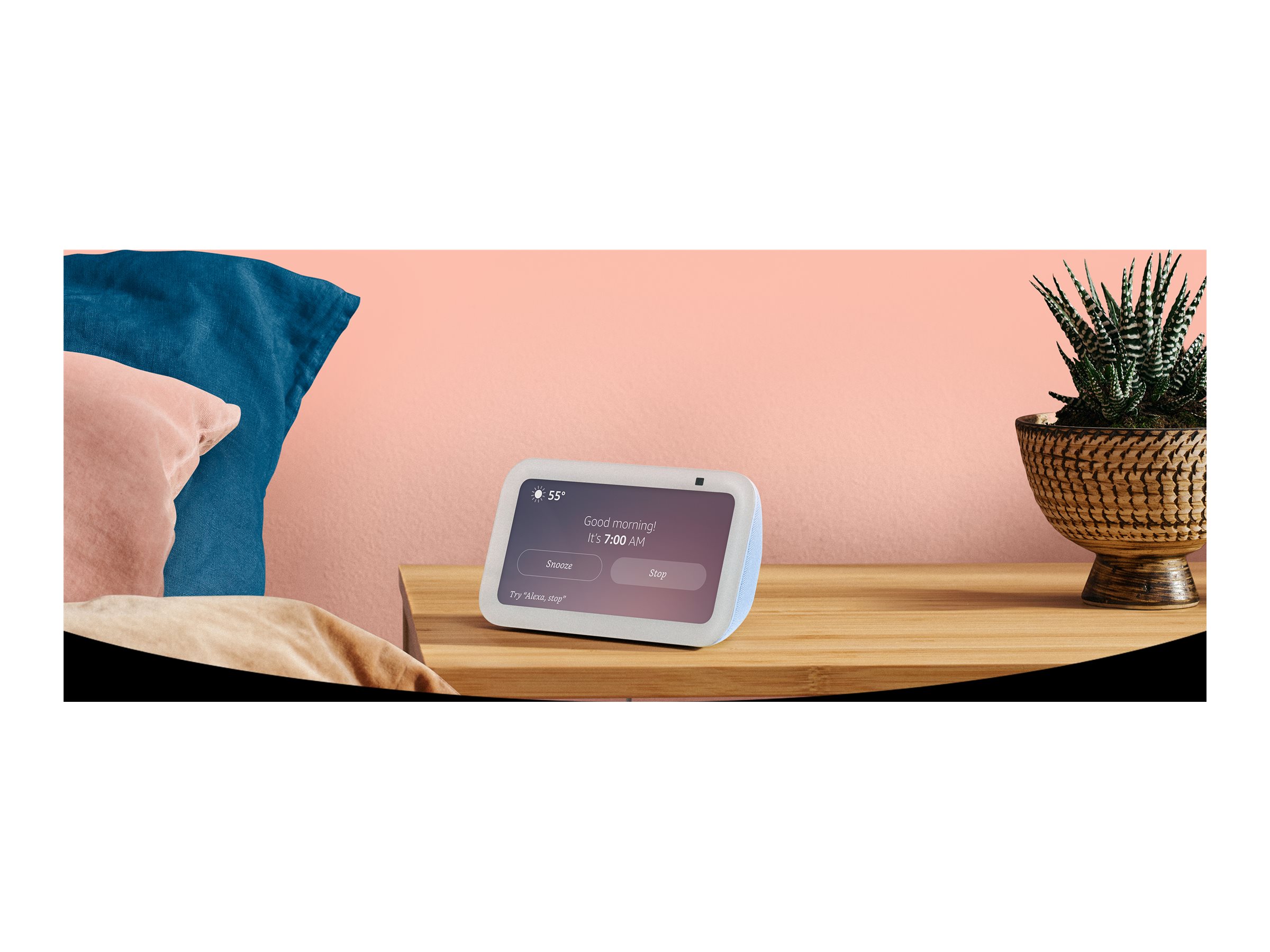 Amazon Echo Show 5 (3. Gen.) Smart-Display mit Alexa 5,5" Display Blue