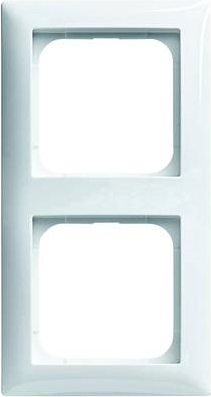 BUSCH-JAEGER Rahmen 2-fach 1722-914 Busch-balance SI alpinweiss 1722-914 (1725-0-1558)