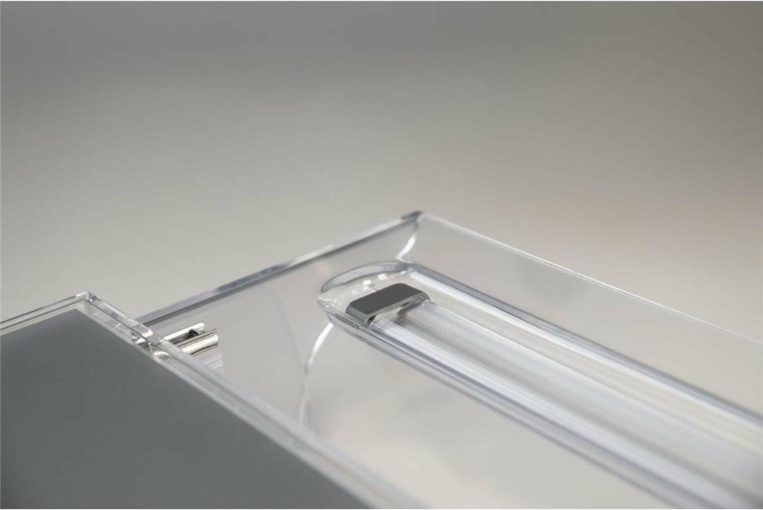 BakkerElkhuizen FlexDesk 640 Dokumentenhalter 51,5 cm x 38 cm Hellgrau, Transparent