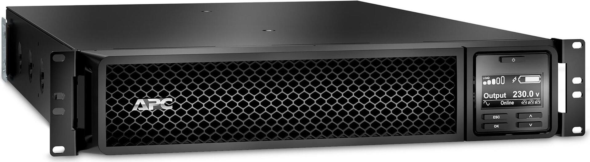 APC Smart-UPS SRT 3000VA RM 230V Network SRT3000RMXLI-NC Schwarz