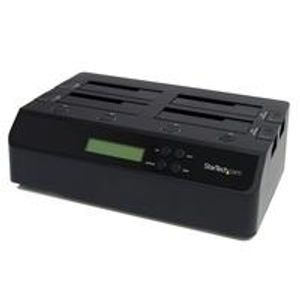 StarTech.com 4 Bay Festplatten Kopierstation USB 3.0 / eSATA auf SATA - HDD 1...