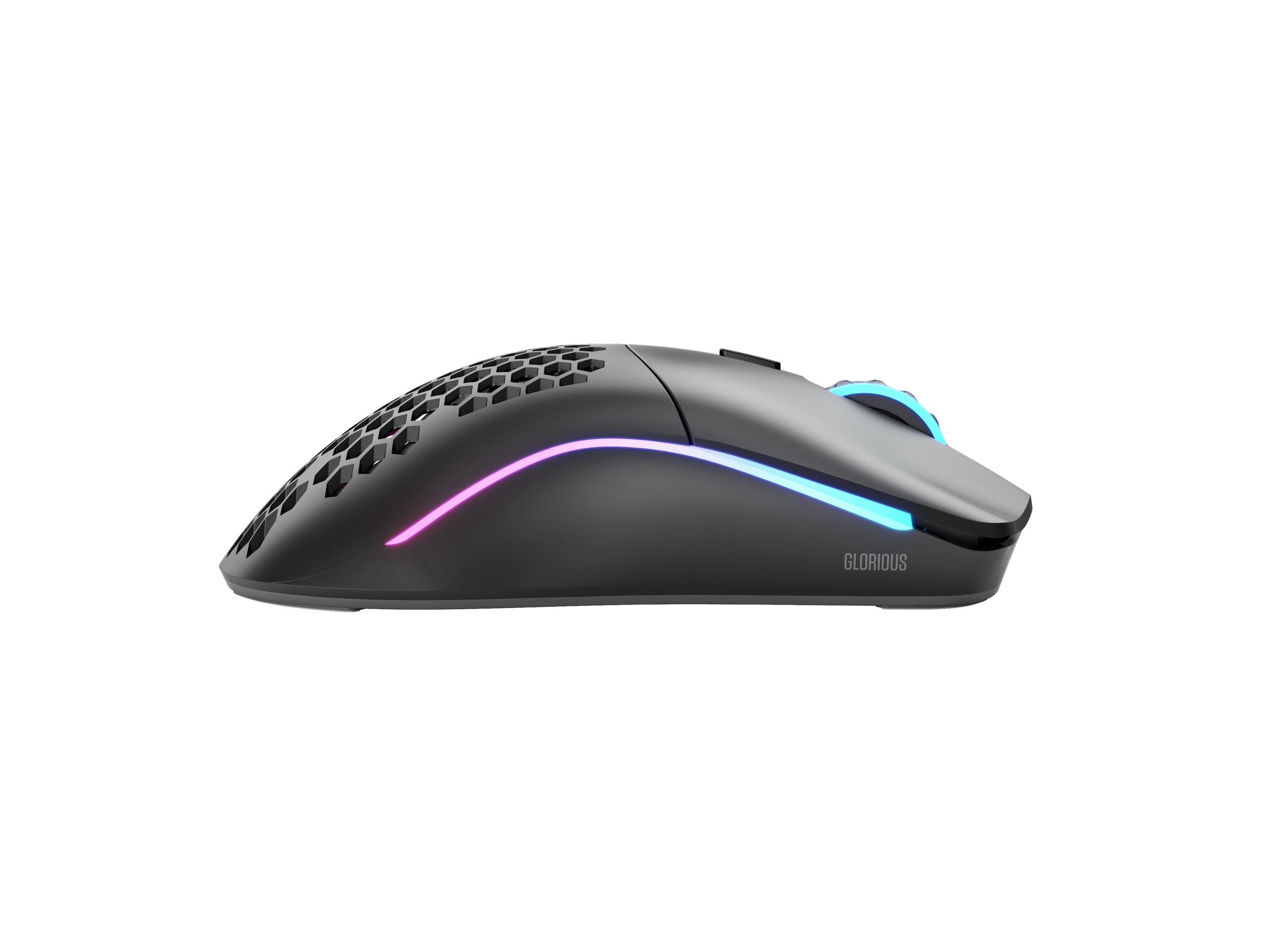 Glorious Model O Minus Wireless Gaming-Maus 19000 DPI RF Wireless Schwarz