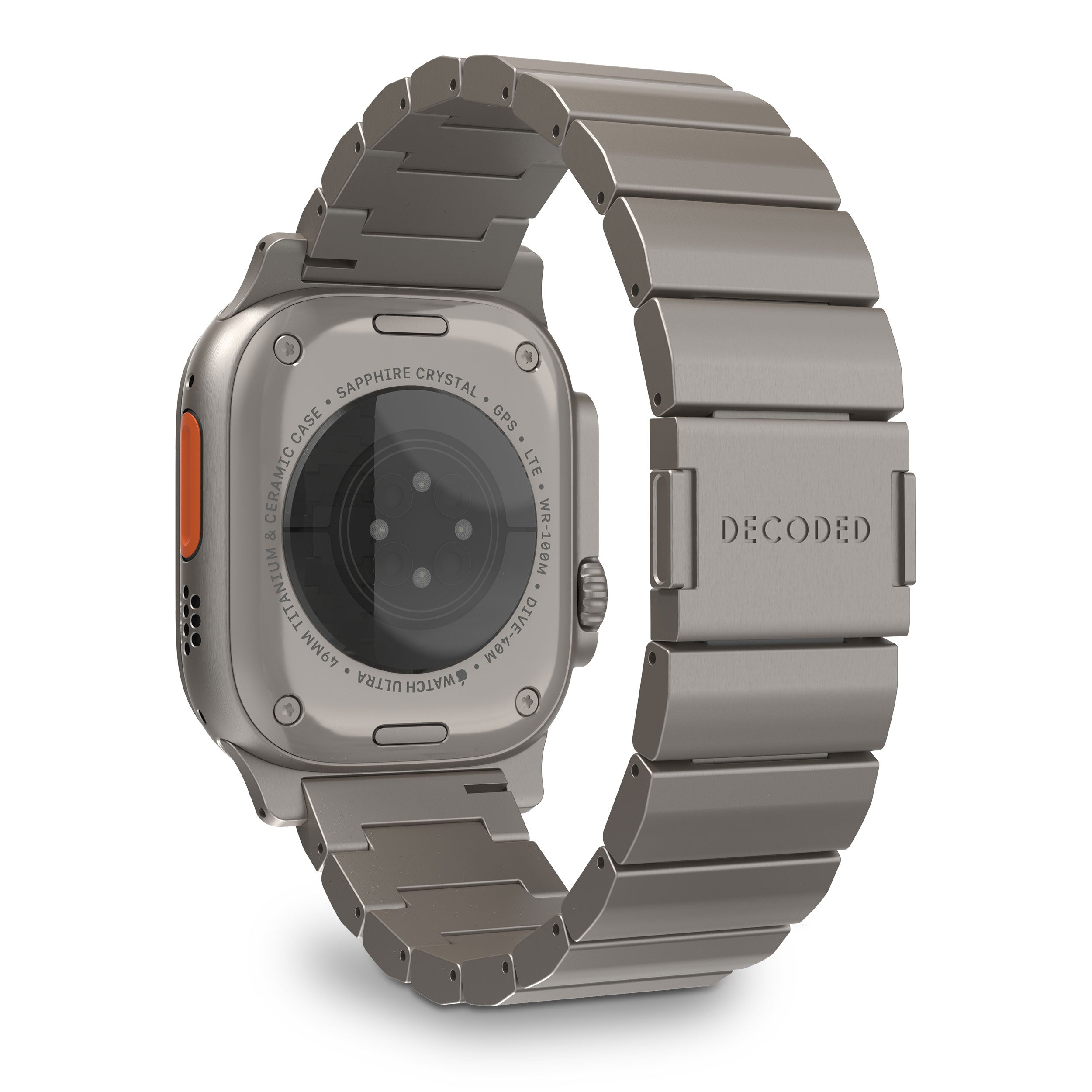 Decoded Traction Band für Apple Watch Ultra 1 & 2 Titan