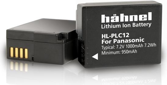 Hähnel HL-PLC12 Kameraakku 1000 mAh 7,2 V Lithium-Ion Schwarz