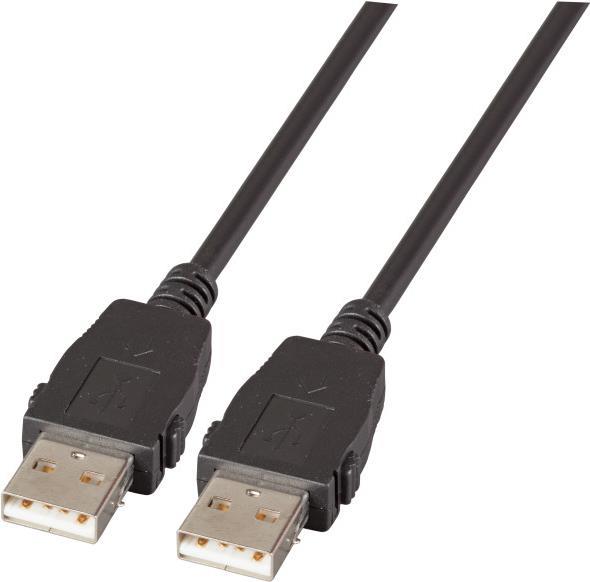 EFB-Elektronik USB2.0 Anschlusskabel A-A, St.-St., 1,0m, Classic, beidseitig verriegelbar Hersteller: EFB Elektronik (K5211SW.1)