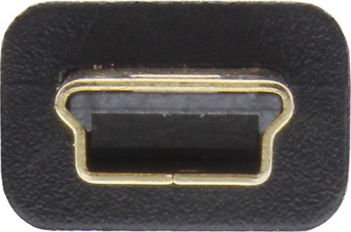 InLine® Mini-USB 2.0 Flachkabel, USB A Stecker an Mini B Stecker, 3m (31830F)