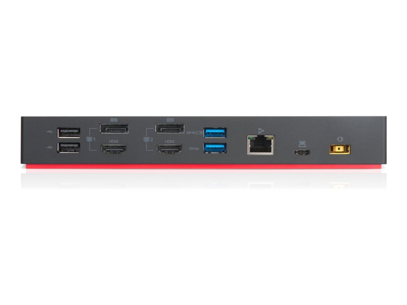 Lenovo ThinkPad Hybrid USB-C with USB-A Dock Dockingstation Schwarz