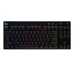 Logitech G PRO Gaming Keyboard Tastatur USB QWERTY US International Schwarz (920-009392)