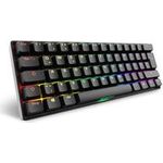 Sharkoon Skiller SGK50 S4 Gen2 schwarz DE-Layout Gateron Yellow (4044951041923)