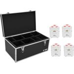 EUROLITE Set 4x AKKU TL-3 TCL weiß + Case TDV-1 (20000651)