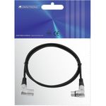 Omnitronic 30220630 XLR Verbindungskabel [1x XLR-Stecker 3 polig - 1x XLR-Buchse 3 polig] 1.50 m Schwarz (30220630)