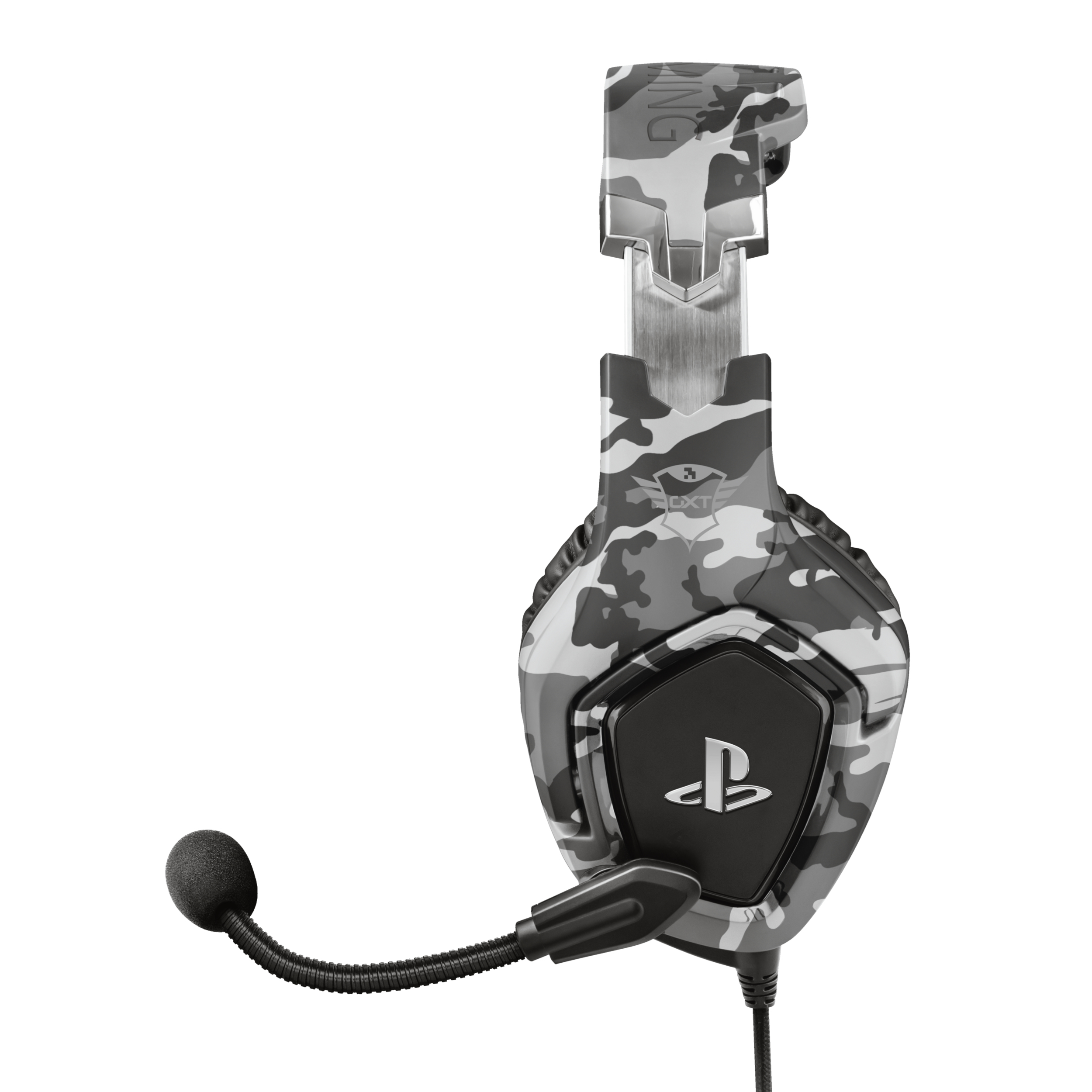 Trust GXT 488 Forze-G Gaming Headset 3,5-mm-Klinke Schwarz, Grau