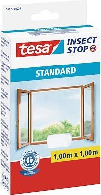 TESA Insect Stop Moskitonetz Fenster Weiß (55672-00020-03)
