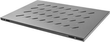 LANBERG 19" Fachboden 1U 480.5x780mm, max.120kg, schwarz (AK-1016-B)