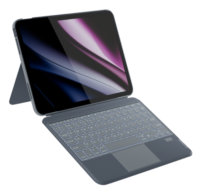 Epico Backlit Keyboard Case für iPad Pro 11" Grau