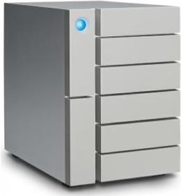 LaCie 6big Thunderbolt 3 Disk-Array 48 TB Desktop Silber (STFK48000402)