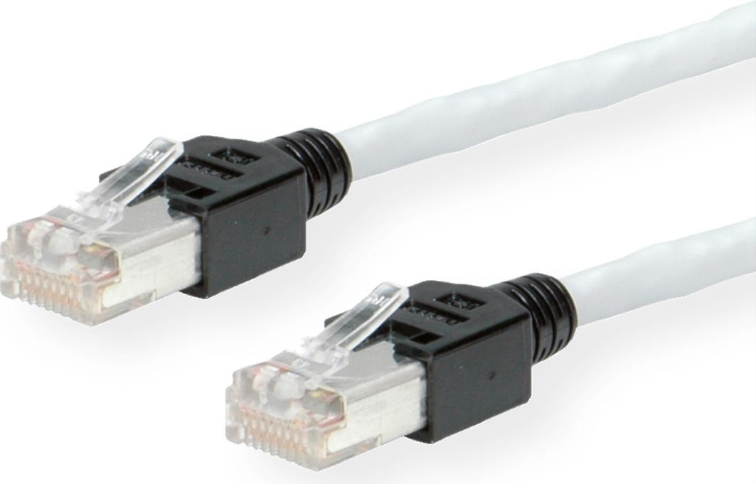KERPEN MegaLine D1-20 SF/U Crossover-Kabel SFTP CAT 5e RJ-45 1 m Grau