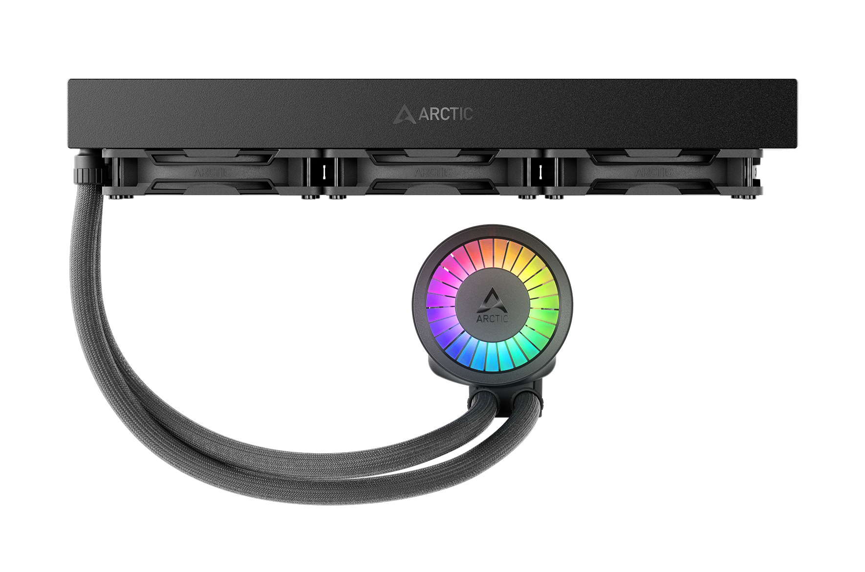 ARCTIC Liquid Freezer III Pro 360 A-RGB CPU-Wasserkühler 360 mm Schwarz