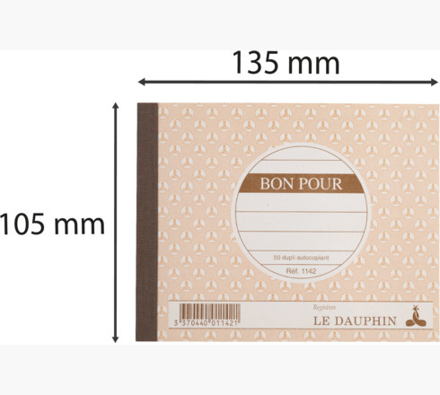 Le Dauphin 1142D Manifold Bon pour dupli 105 x 135 mm Hafer