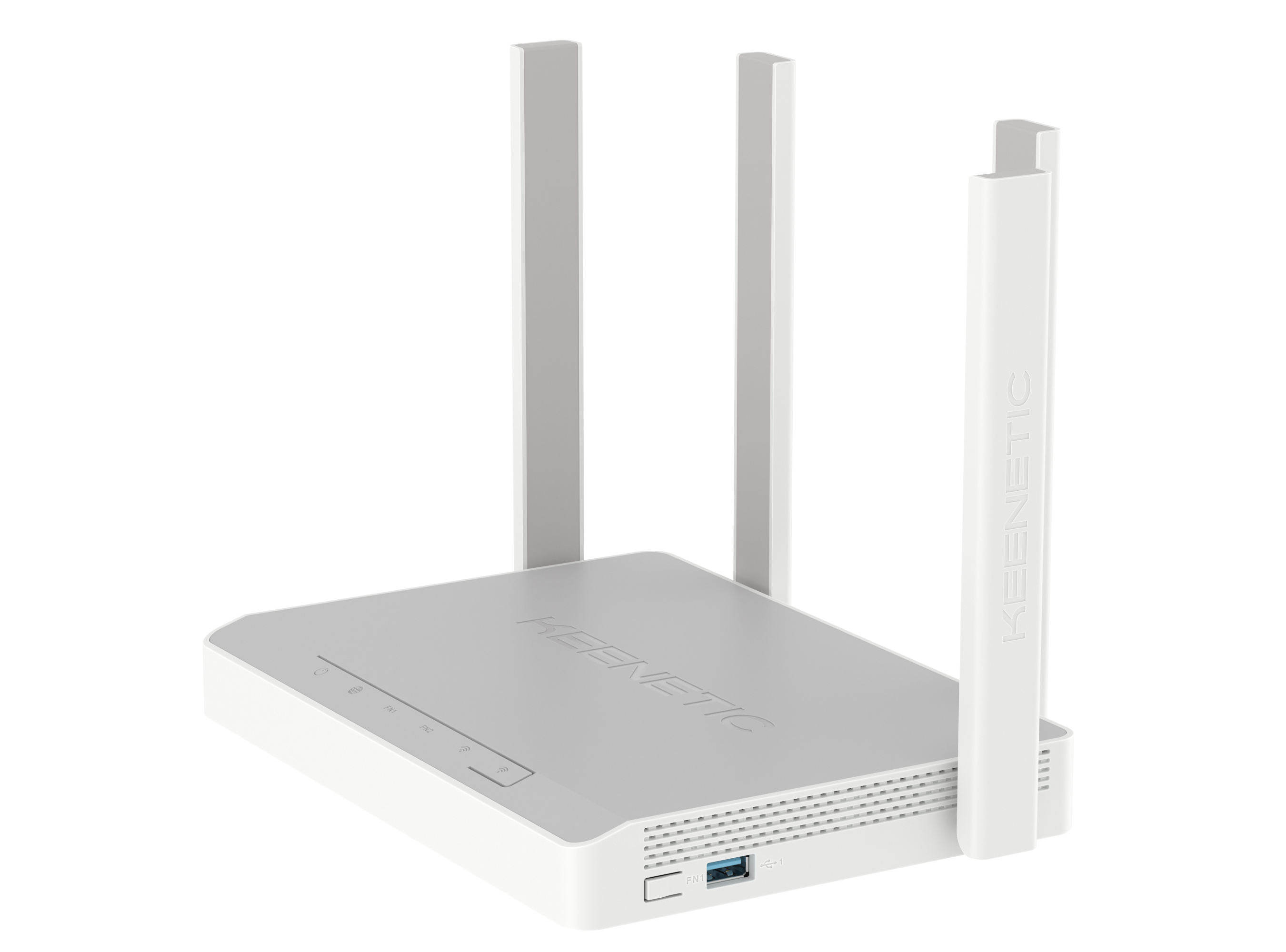 Keenetic Hopper DSL KN-3610-01EN AX1800 Mesh Wi-Fi 6 Gigabit VDSL Router Grau, Weiß